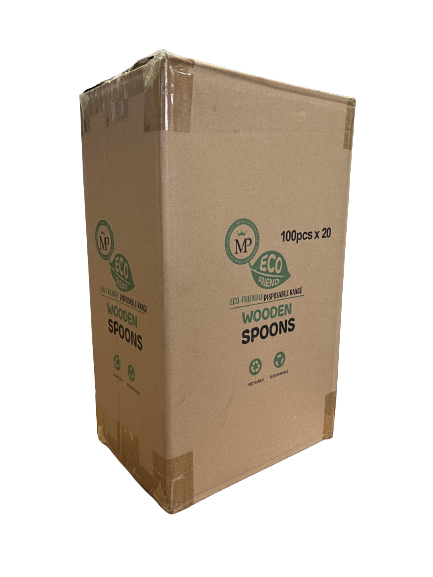 Wooden Spoons 160mm (100pcs)